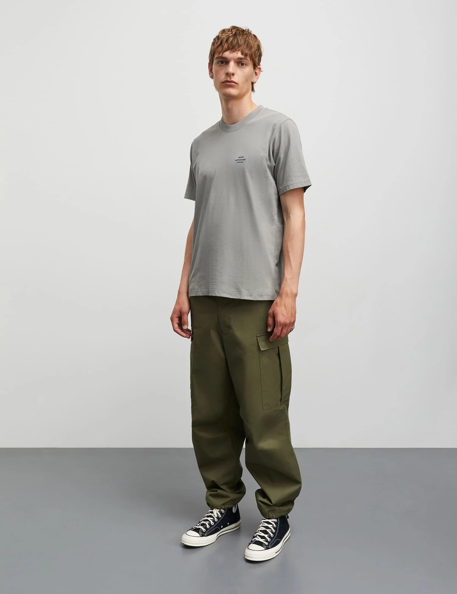 Cotton Jersey Frode Emb Logo Tee