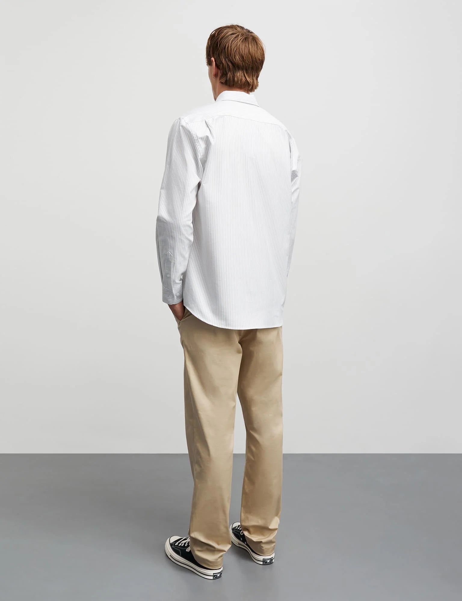 Cotton Oxford Sune Stripe Shirt BD