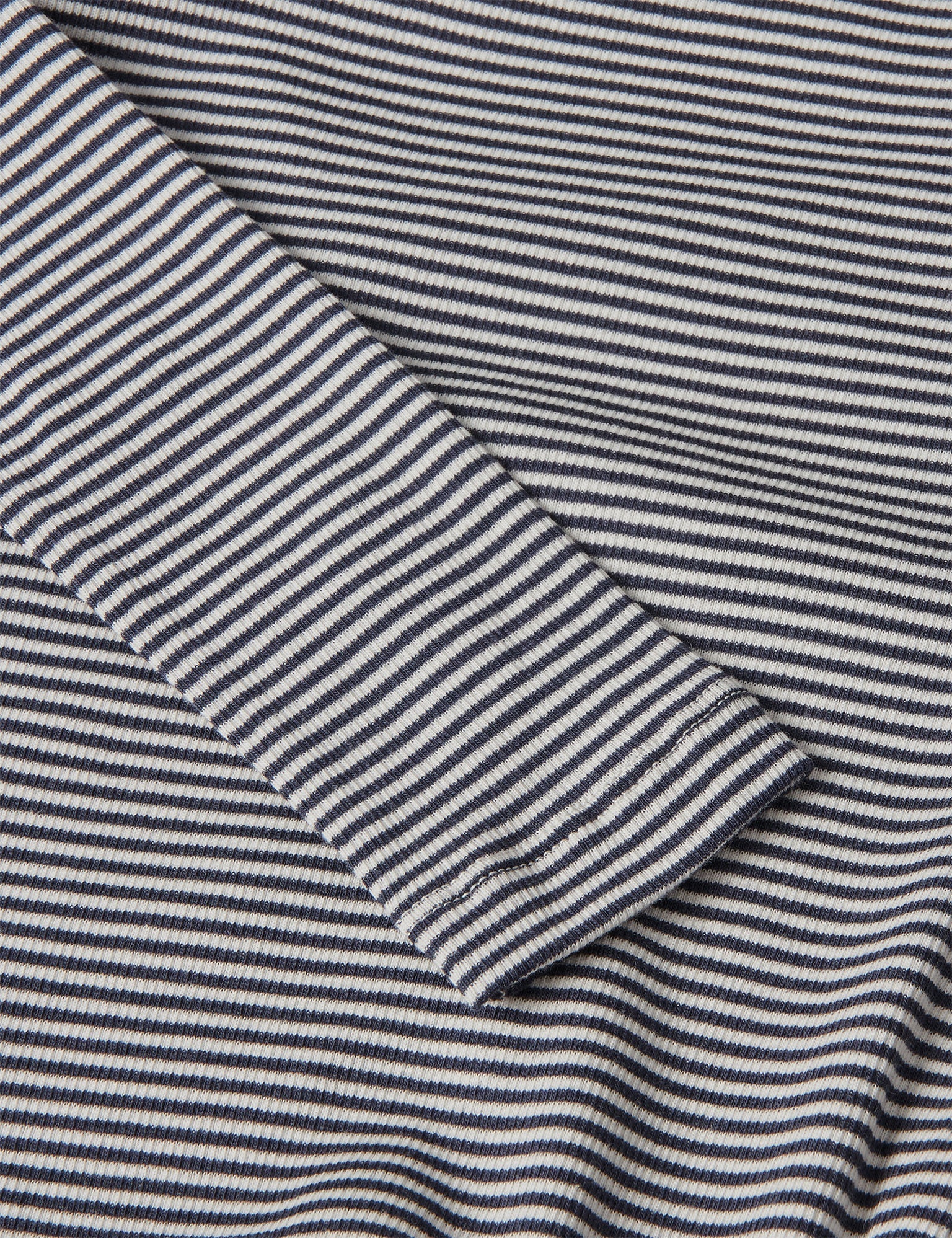2x2 Cotton Stripe Susi LS Top