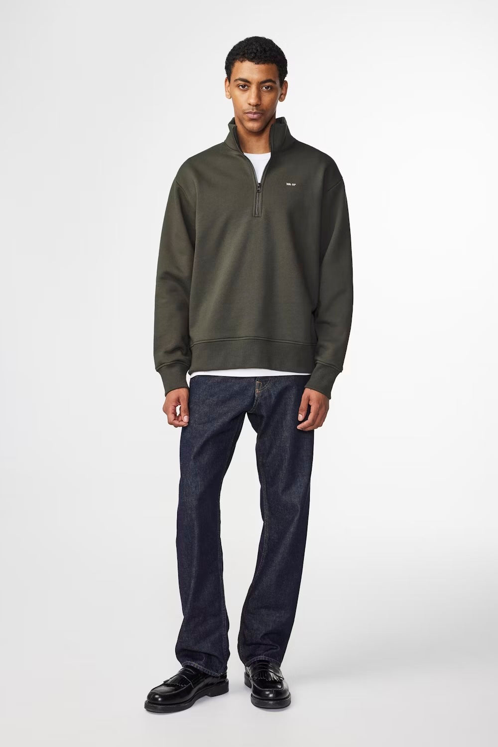 NN07 - Briggs Børstet fleece Sweatshirt