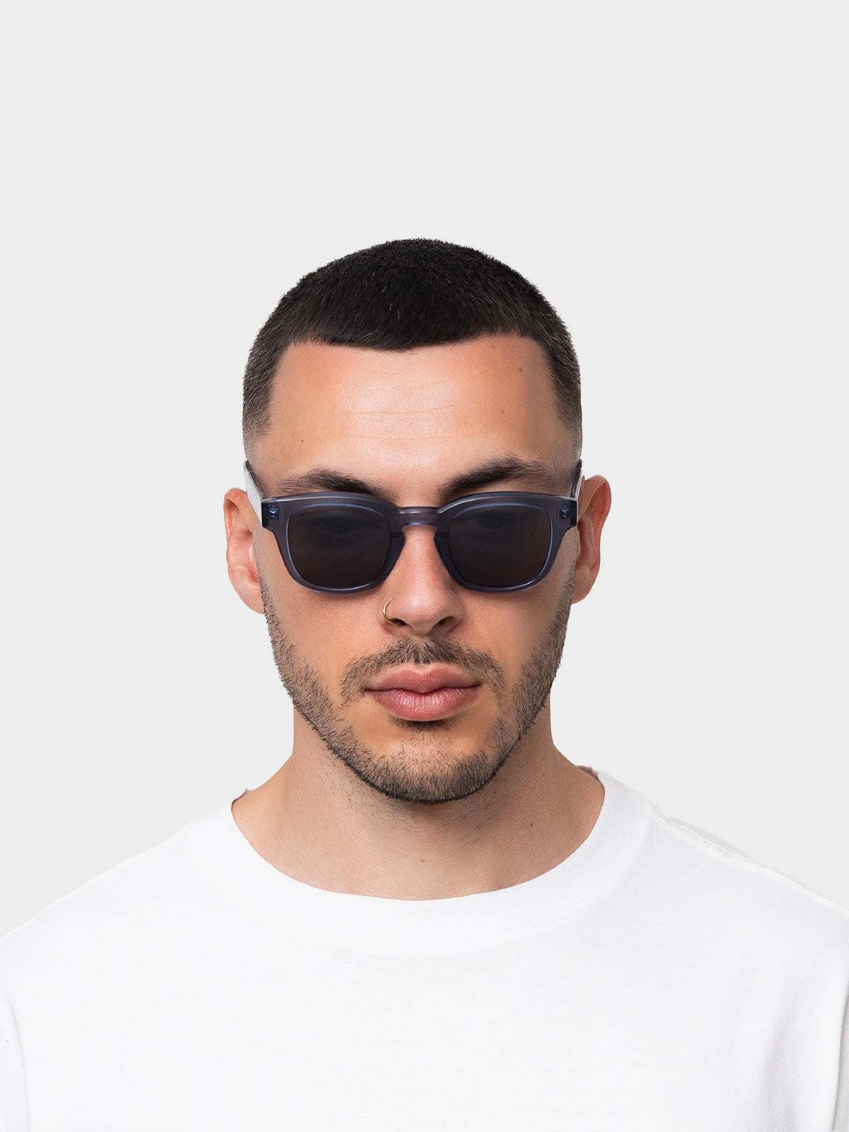 Austin - transparent Blue / Transparent Gray