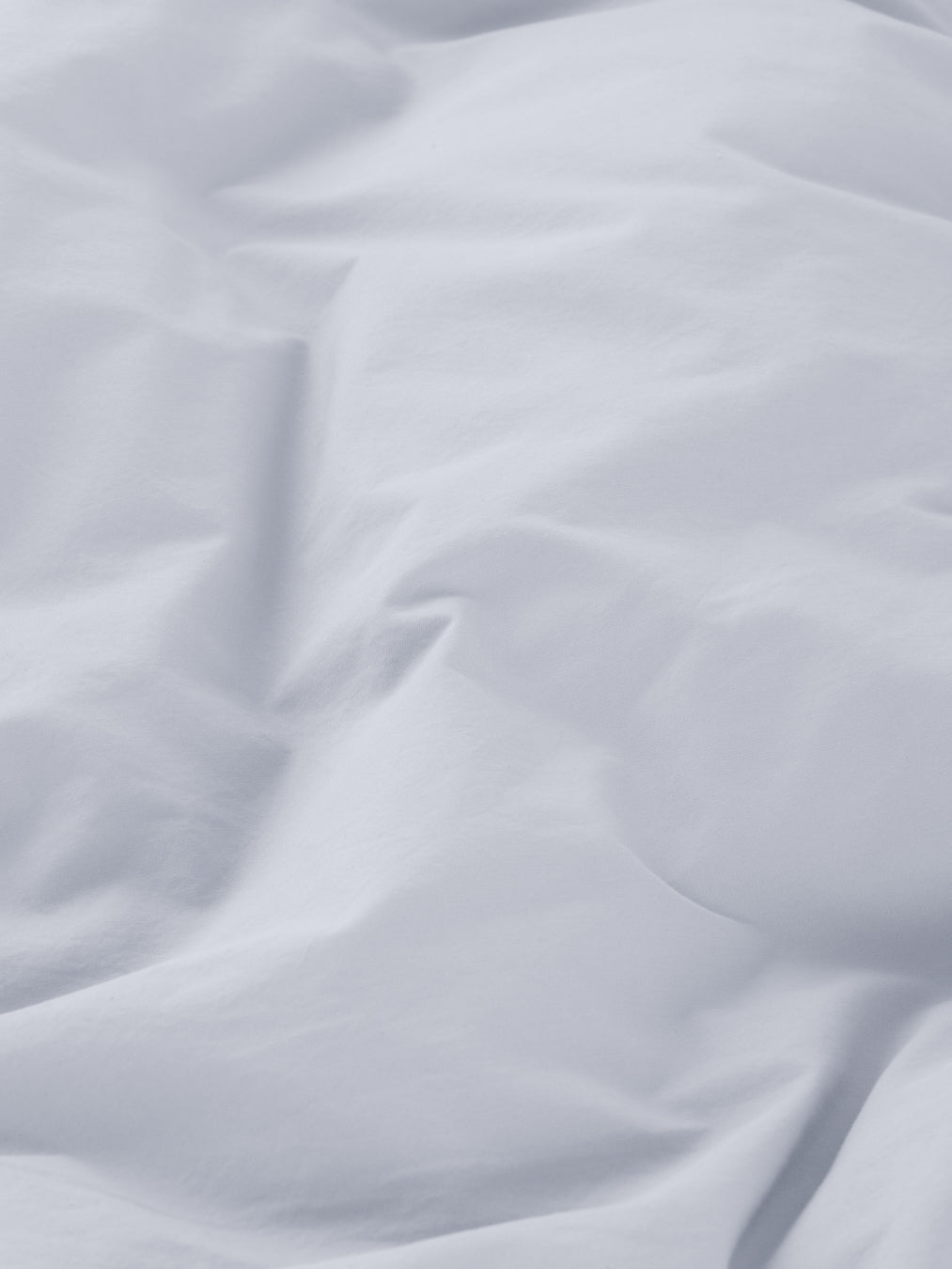 Percale Duvet Cover - Arctic Blue