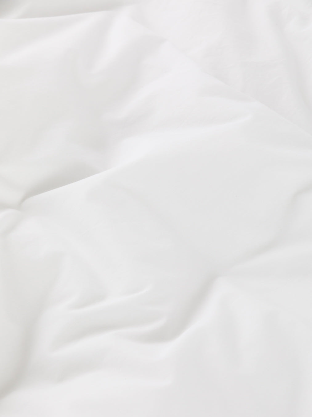 Percale Duvet Cover - Bright White