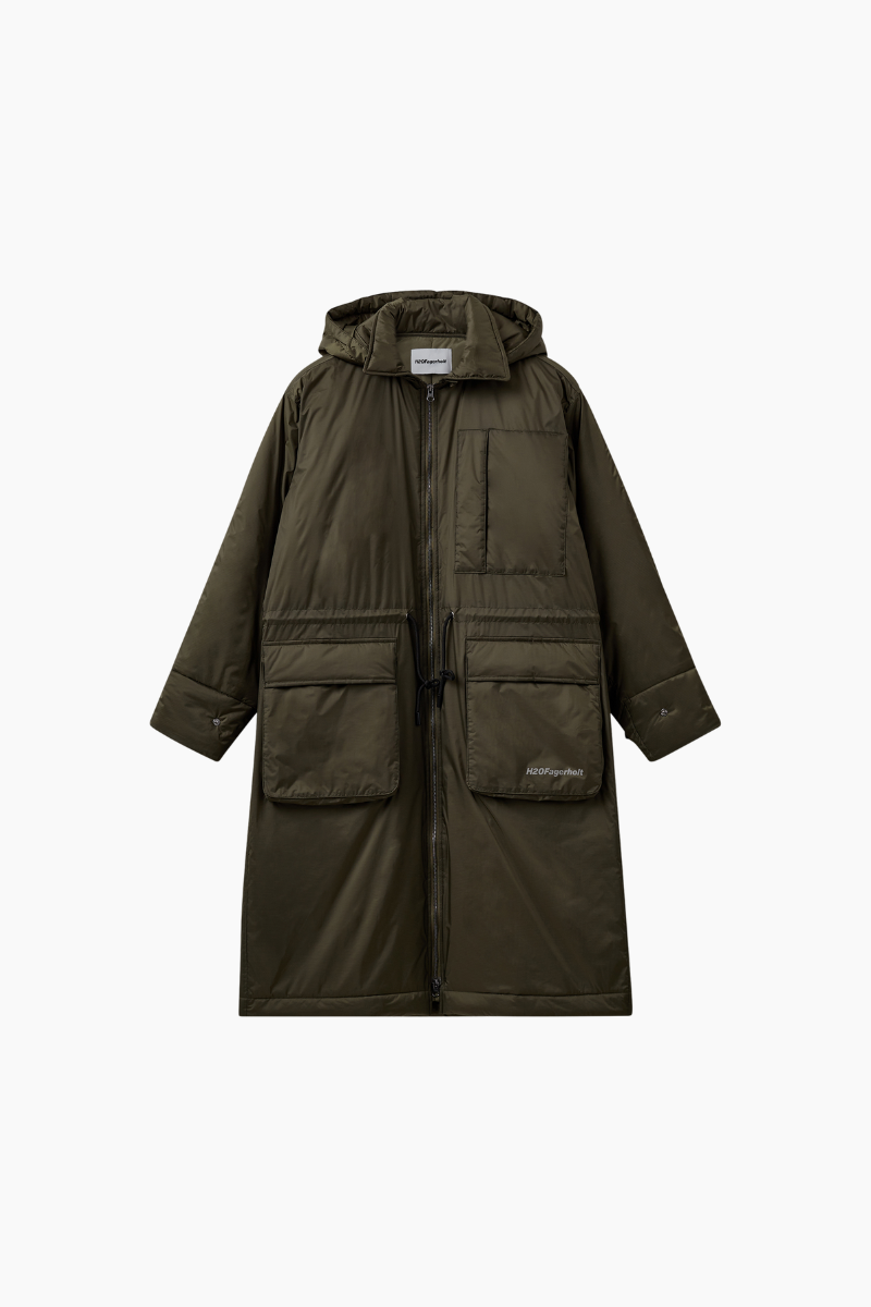 H2O Fagerholt - Warm Rain Jacket - Forrest Green
