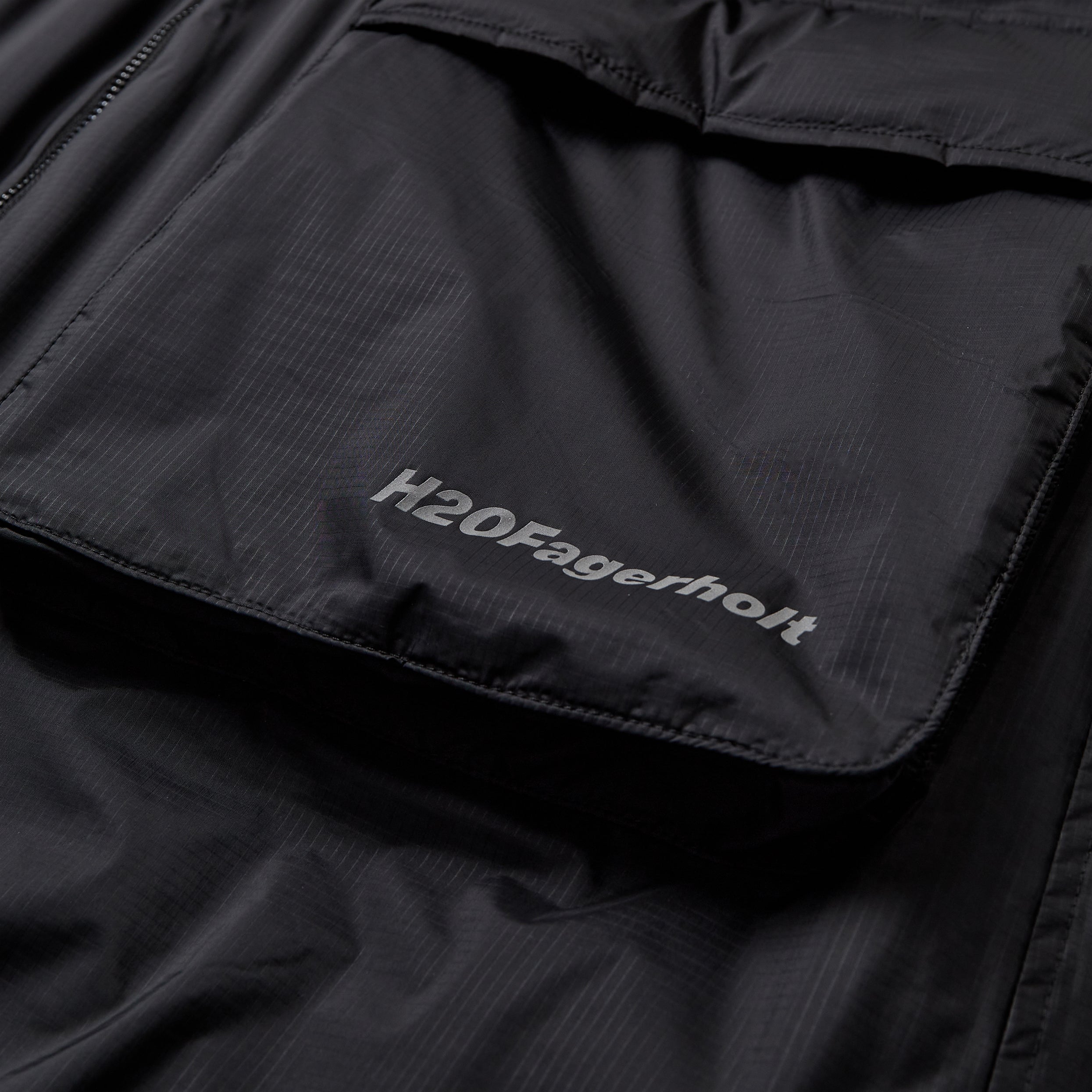 H2O Fagerholt - Warm Rain Jacket - Black