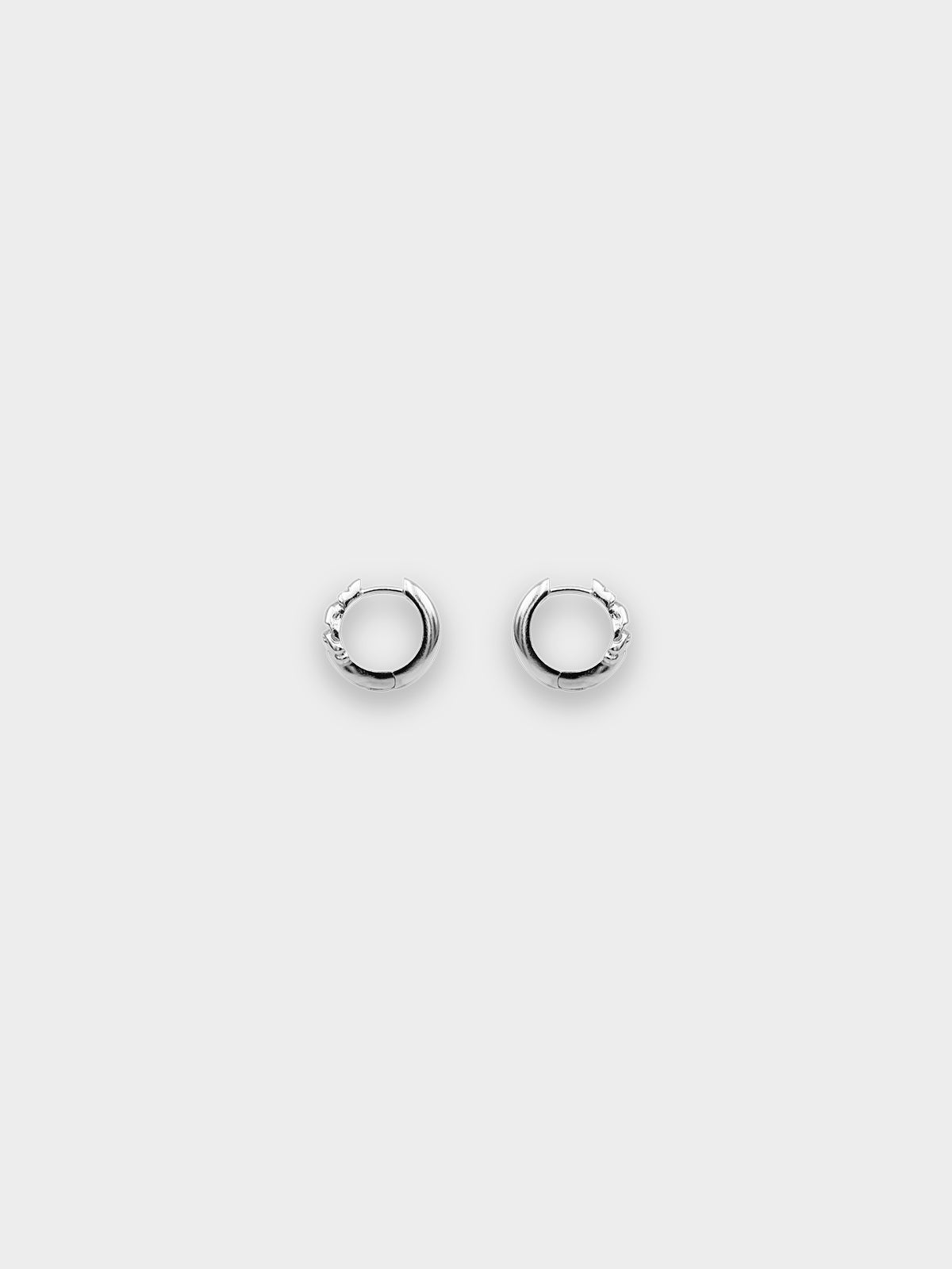 IX Rustic Earring Silver