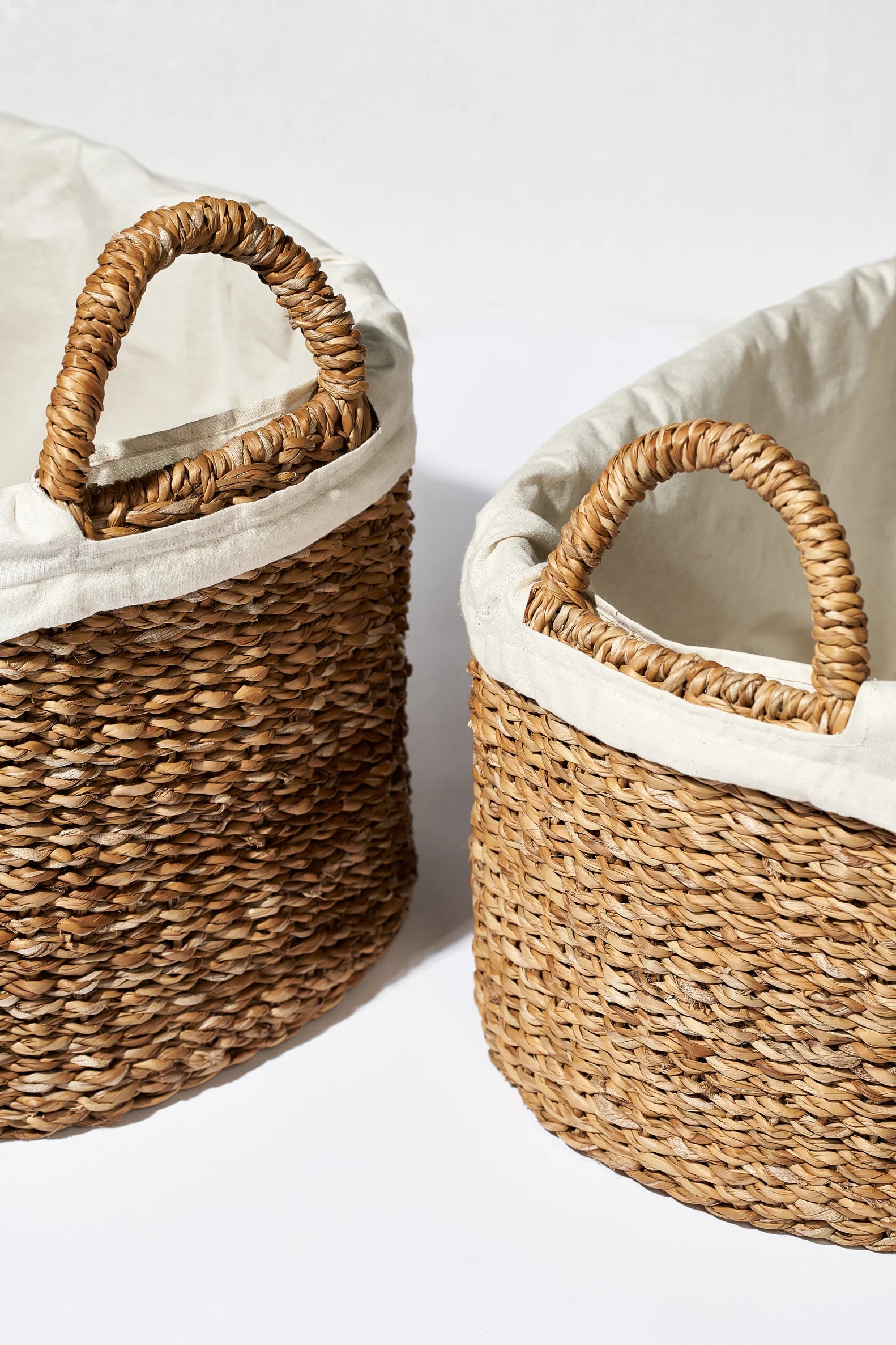 Humdakin - Laundry Wicker Set - Organic Cotton Lining