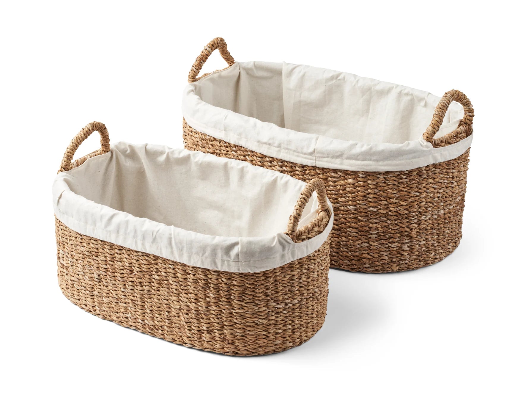 Humdakin - Laundry Wicker Set - Organic Cotton Lining