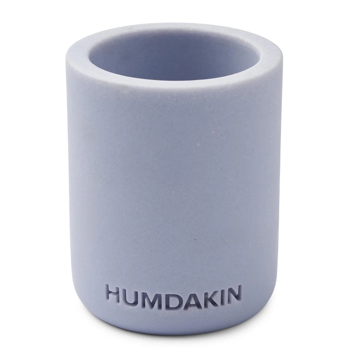 Humdakin - Light Sandstone Toothbrush Mug - Blue Glass