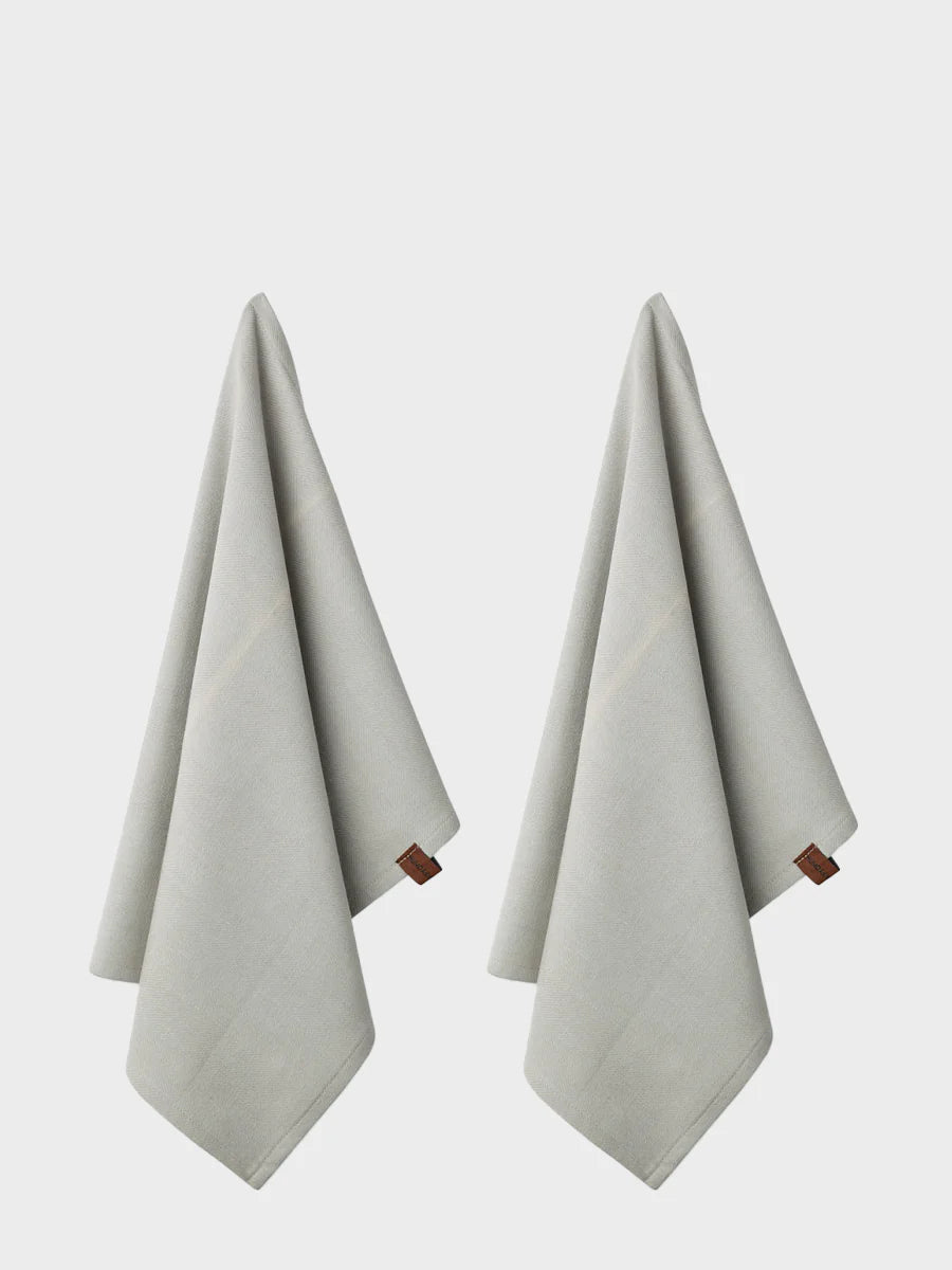Humdakin - Organic Tea Towel - 2 pack - Stone