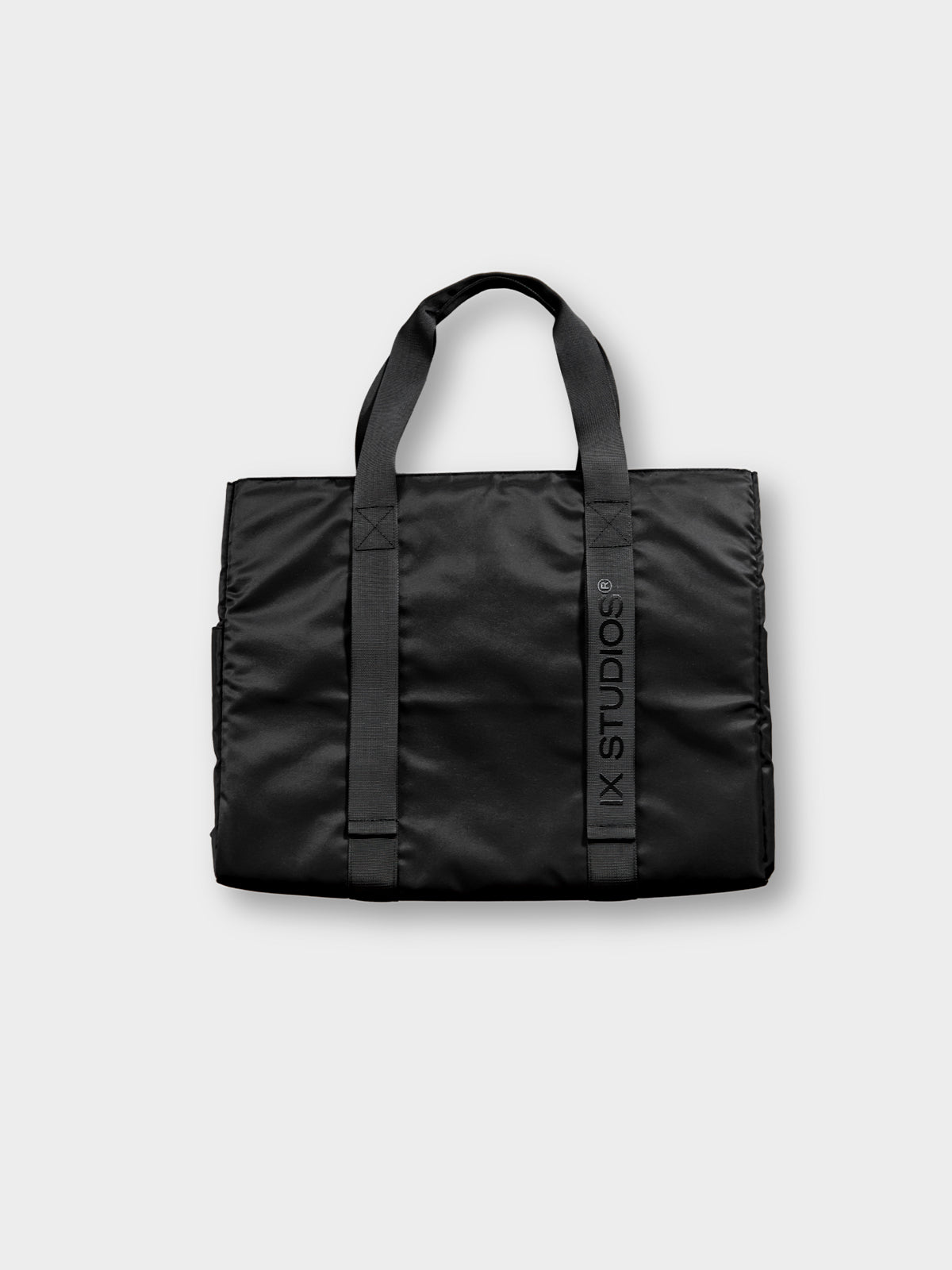 IX Big Nylon Tote Bag Black
