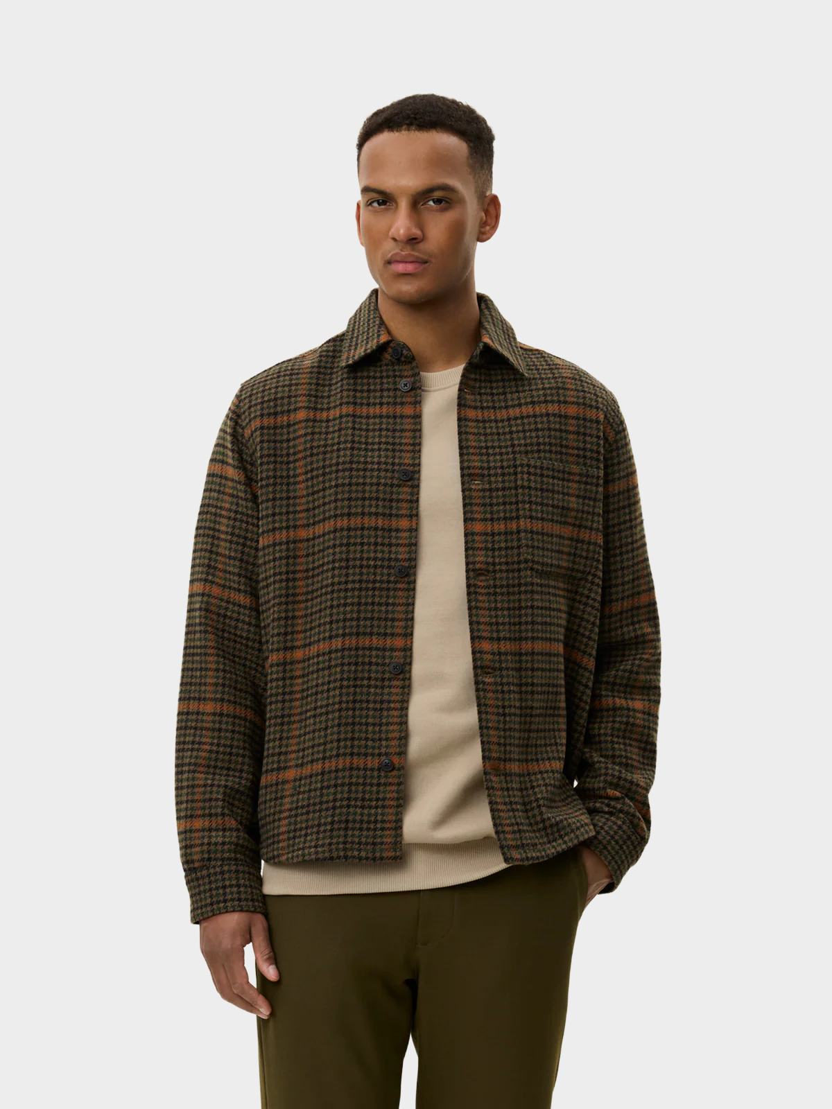 Kody Houndstooth Overshirt