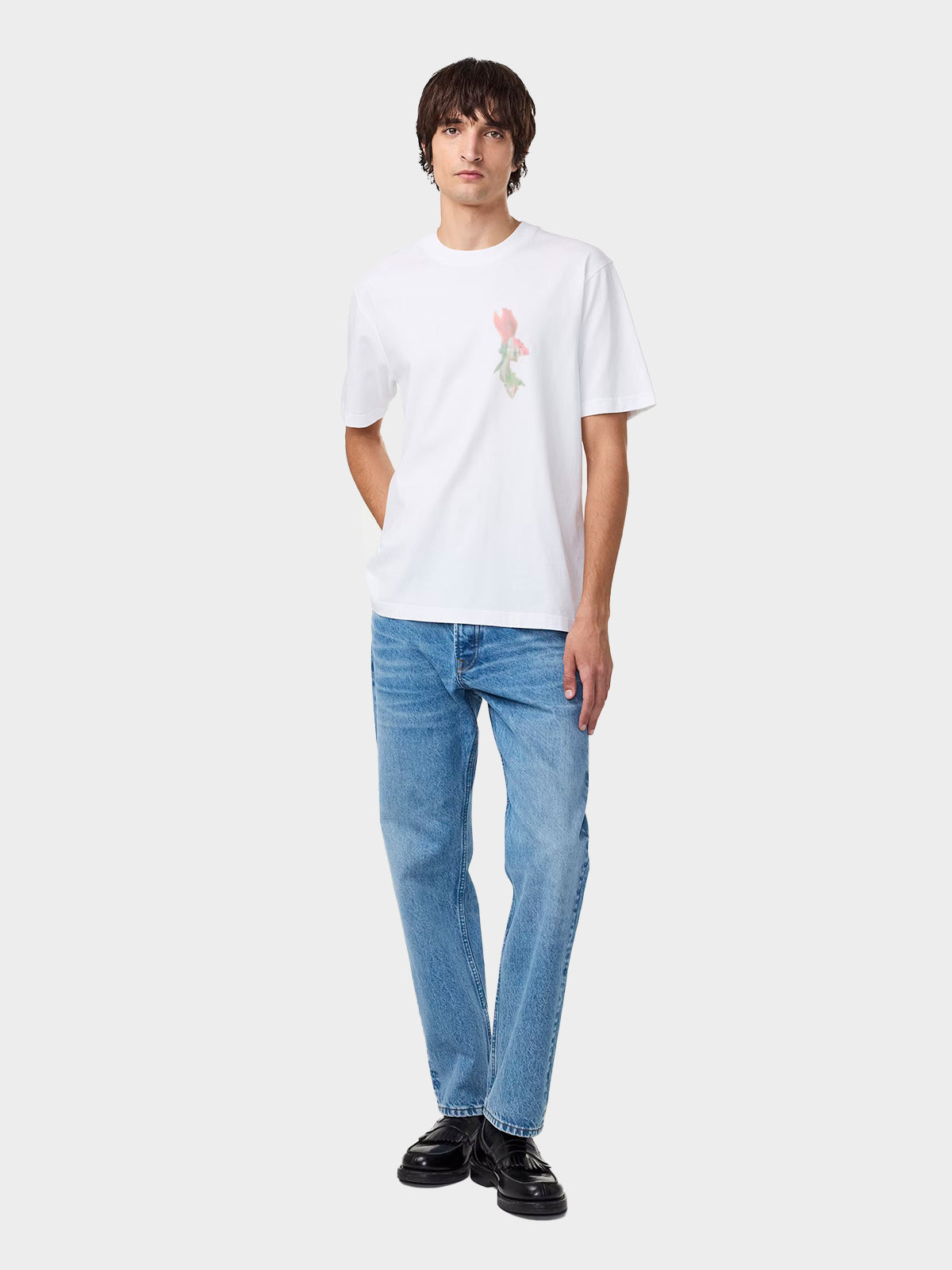 Adam Pima Bomuld T-Shirt