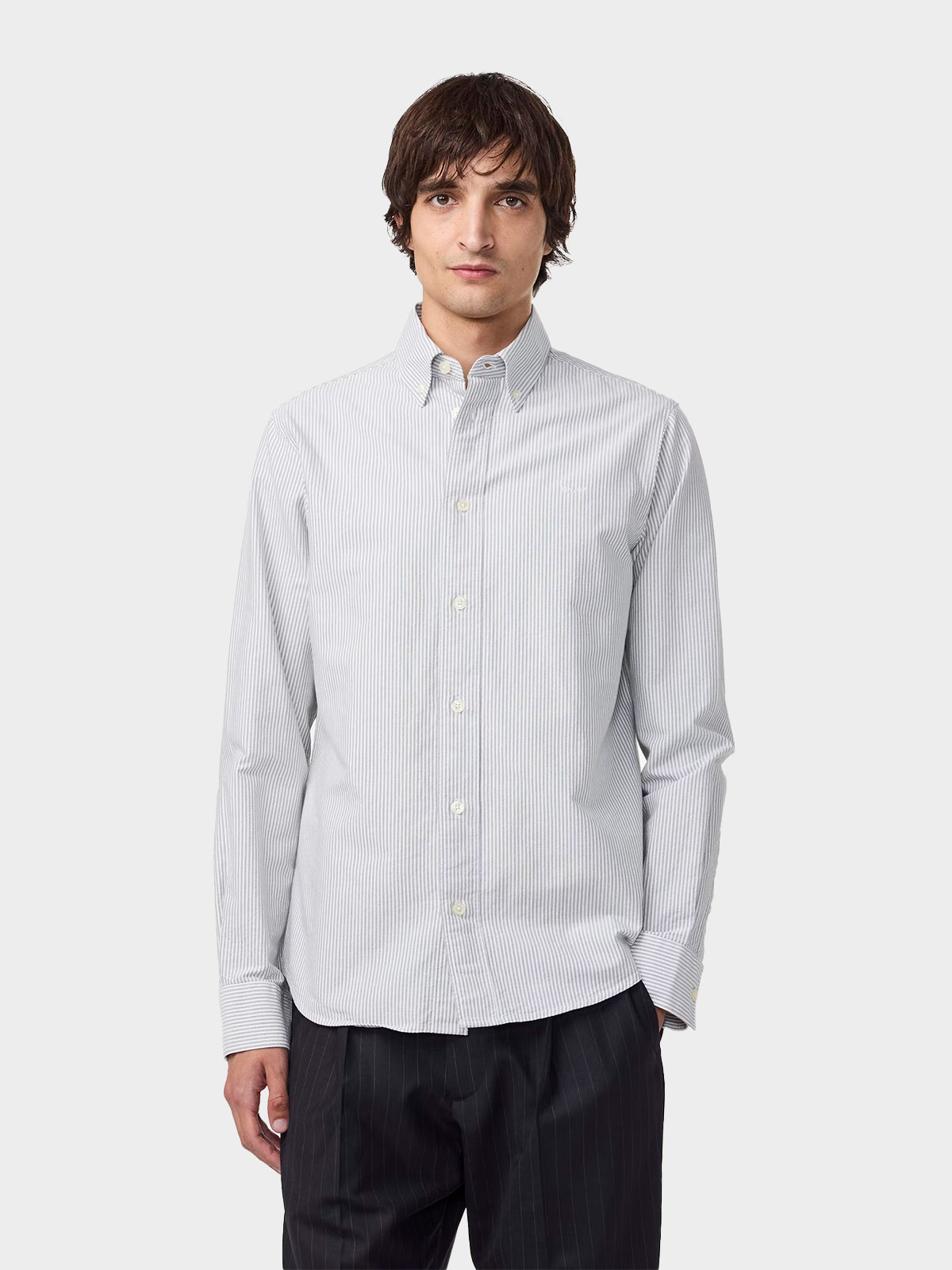 Colby Logo Regular Fit Oxford Skjorte