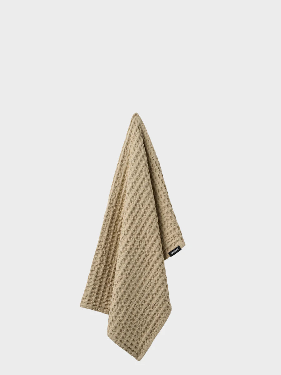 Humdakin - Waffle Hand Towel - Light Stone