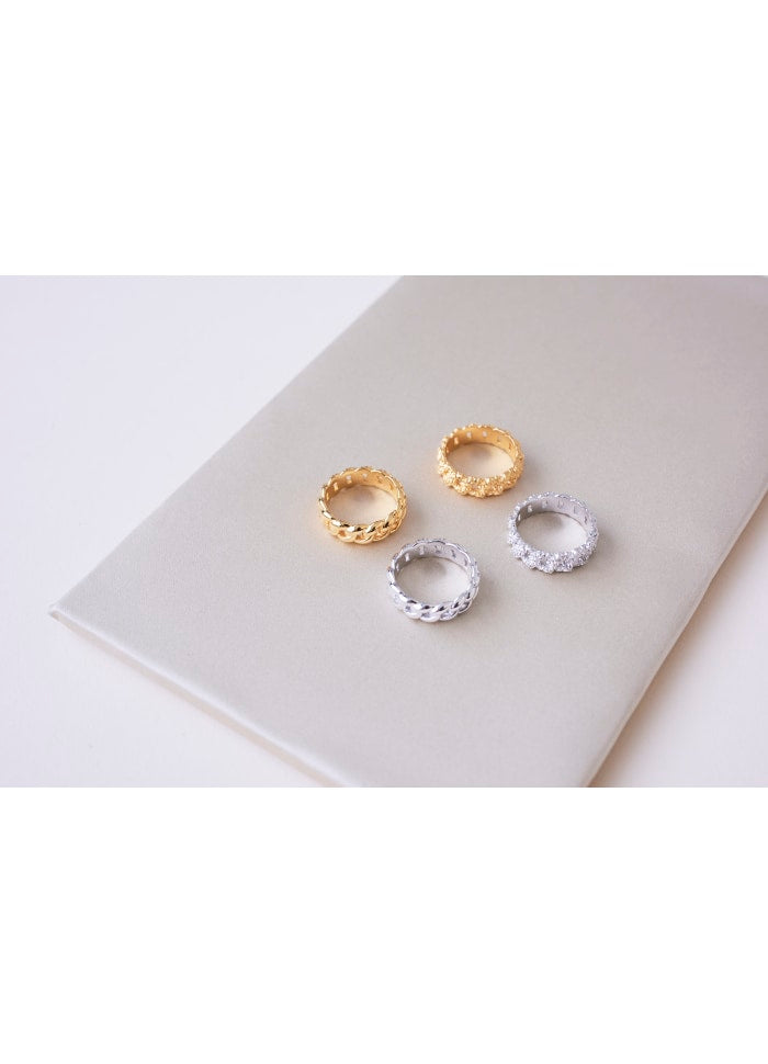 IX STUDIOS - CRUNCHY CURB RING