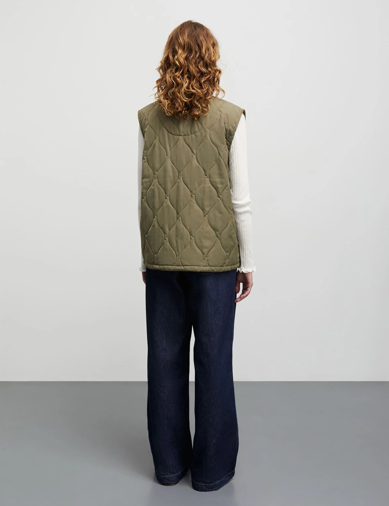 Poly Twill Ayla Vest