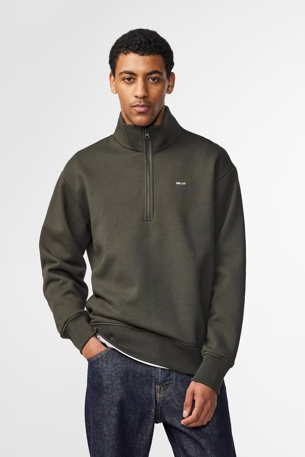 NN07 - Briggs Børstet fleece Sweatshirt