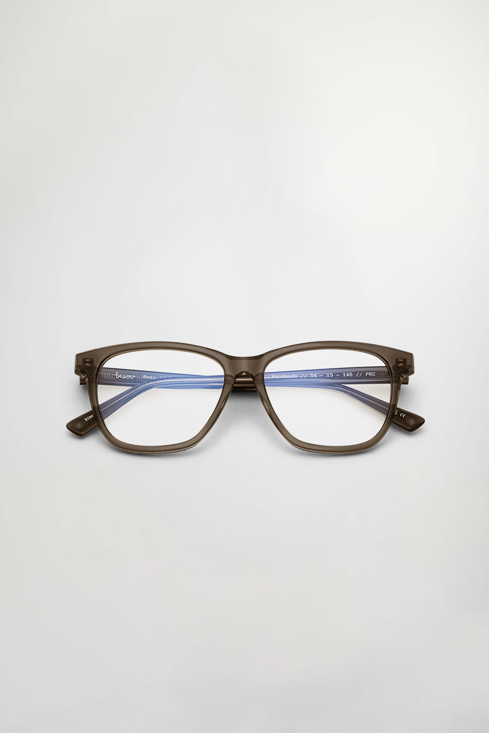 Bisou - Remy Clear Olive Læsebrille