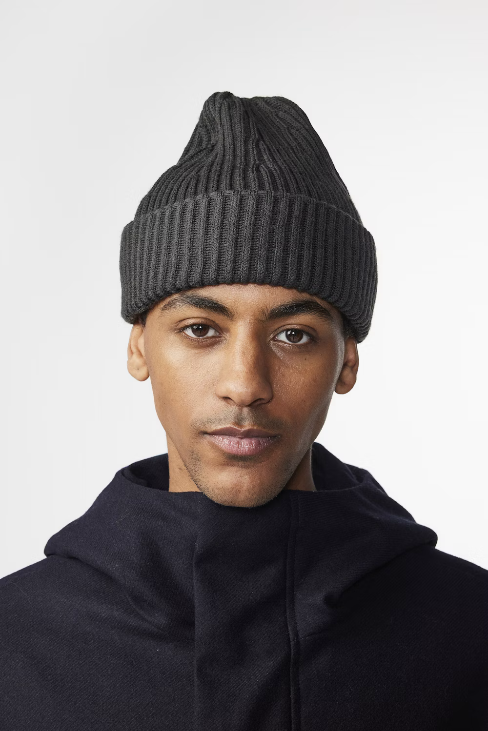 Rib Uldblanding Beanie