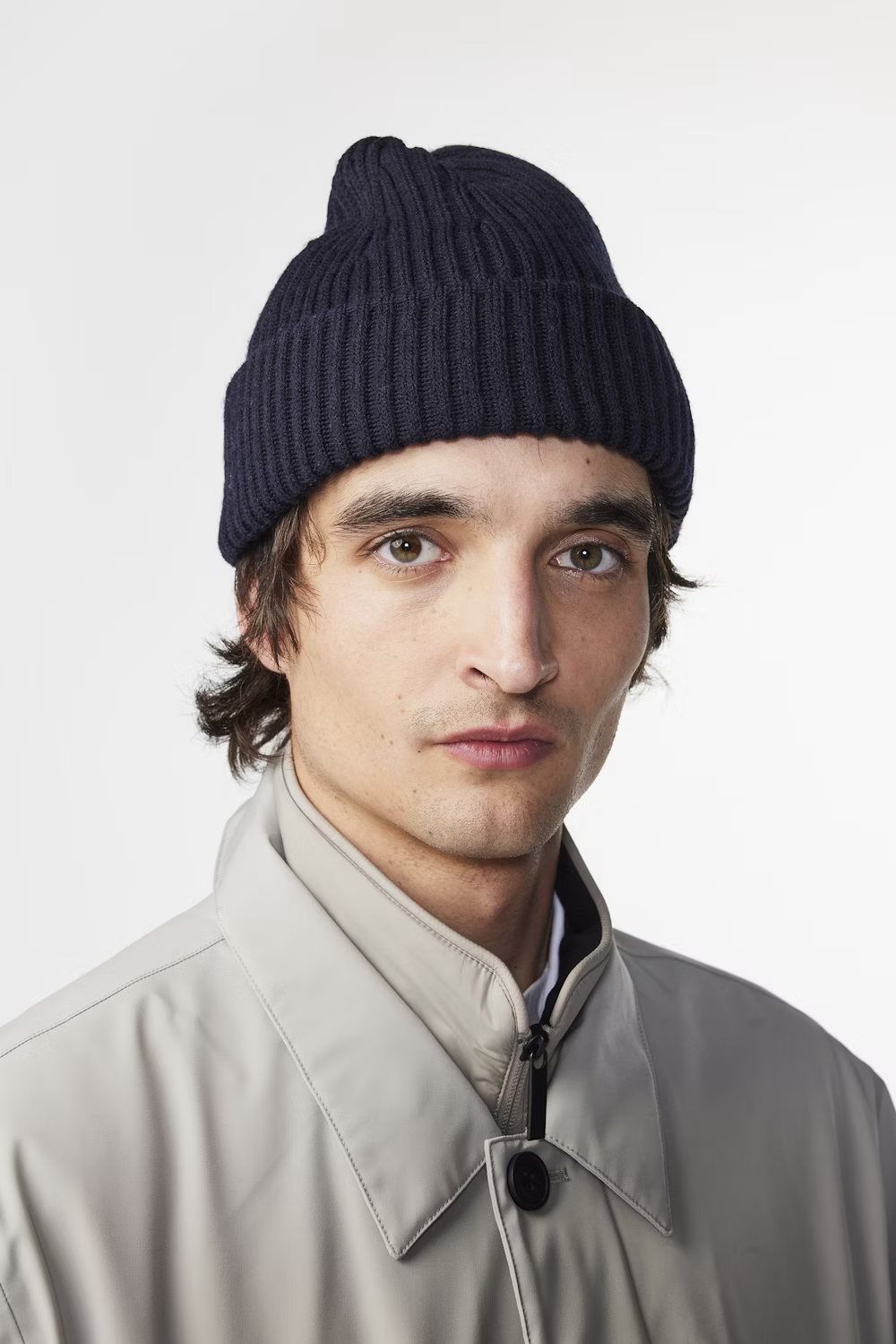 Rib Uldblanding Beanie