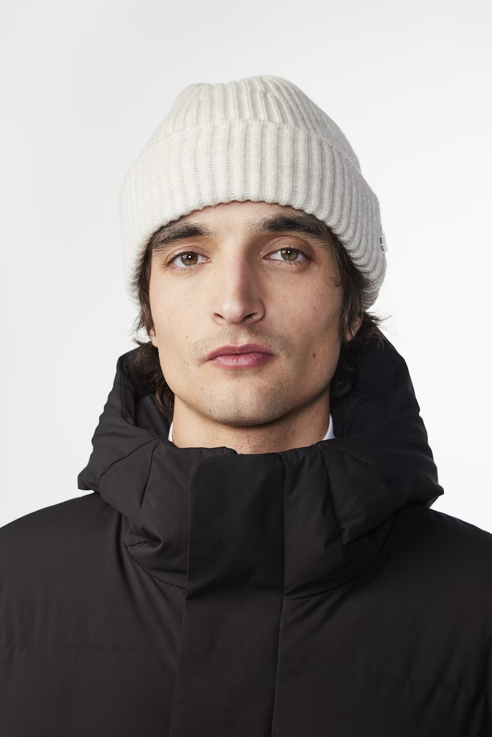 Rib Uldblanding Beanie