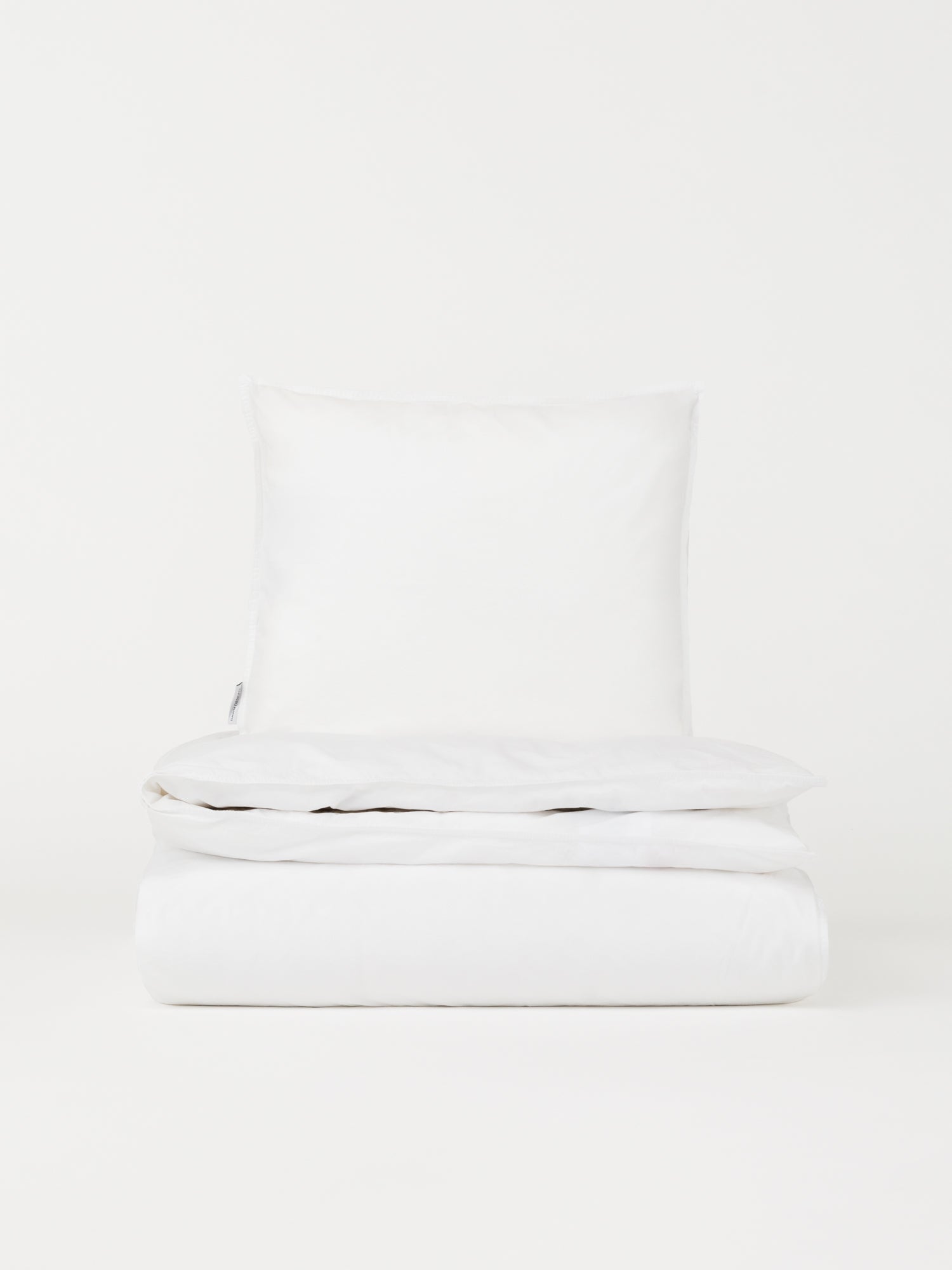 Percale Duvet Cover - Bright White