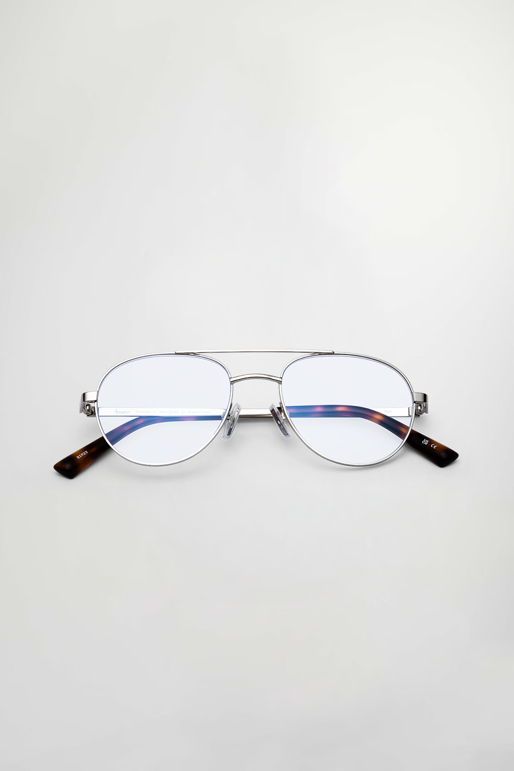 Bisou - Cruise Clear Silver Læsebrille