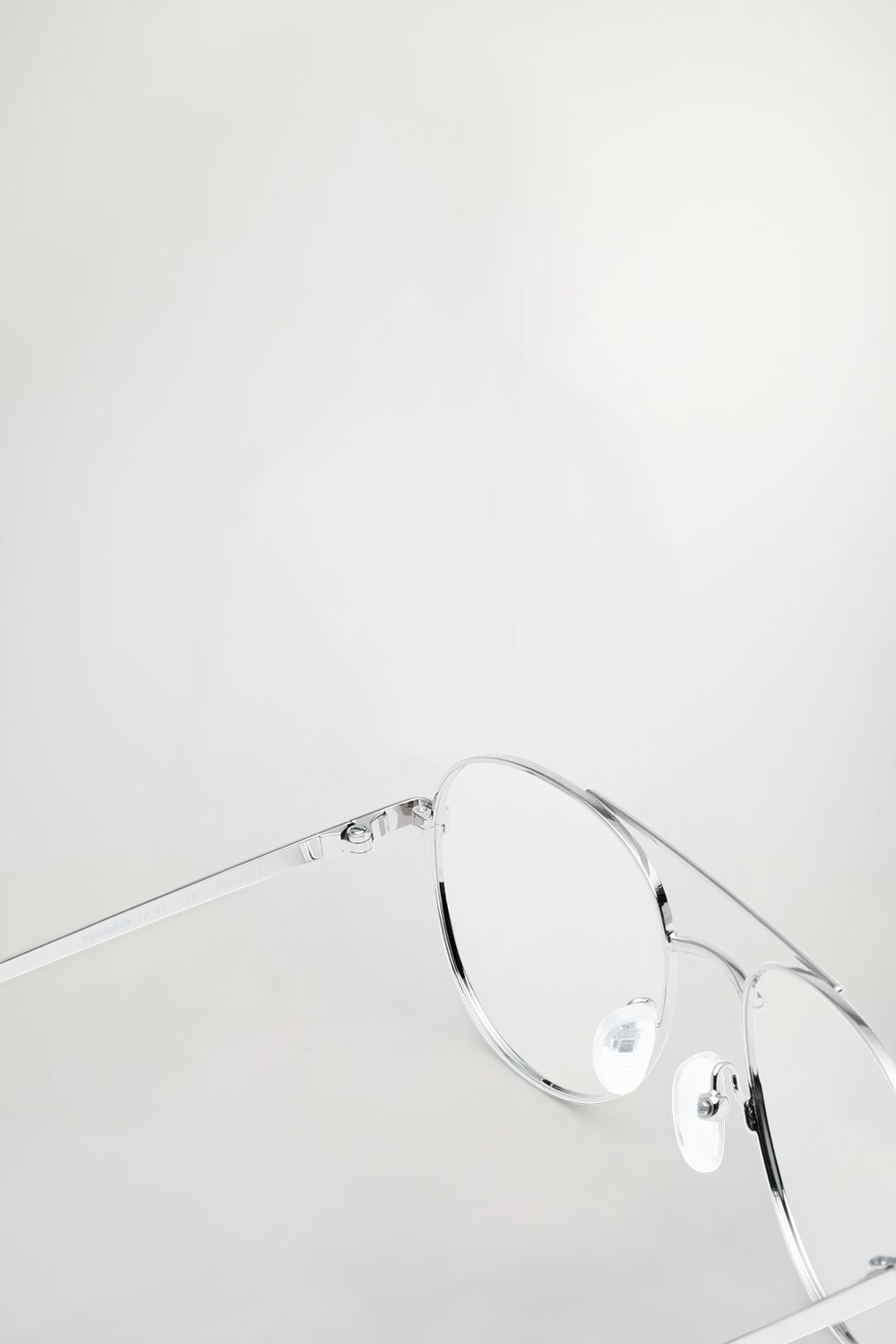 Bisou - Cruise Clear Silver Læsebrille