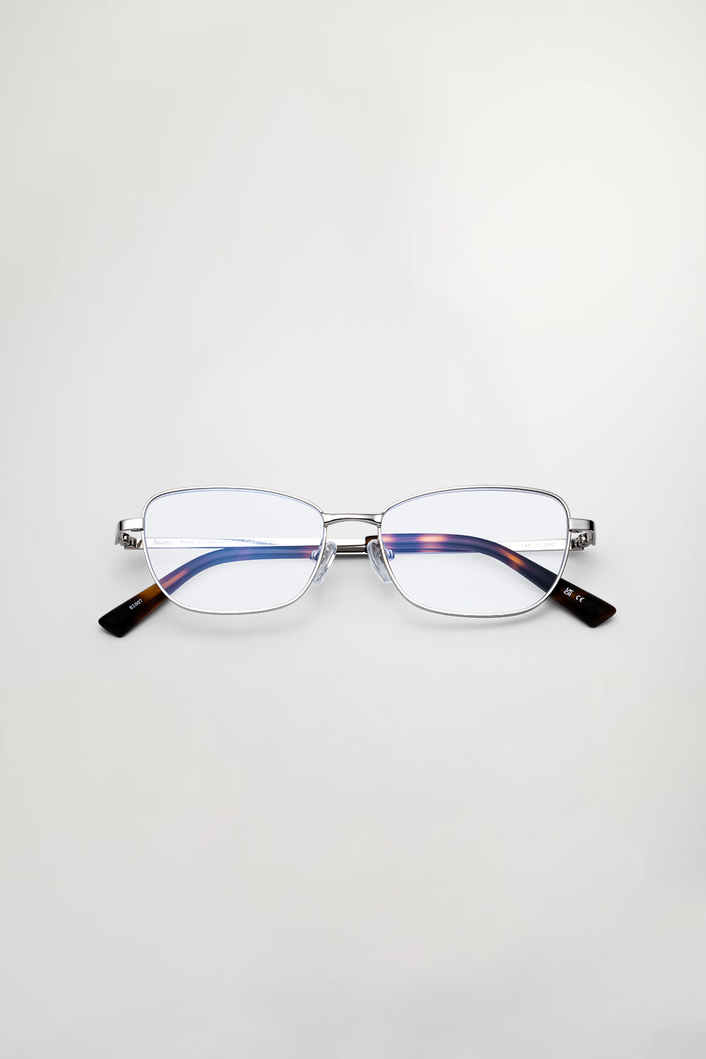 Bisou - Meryl Clear Silver Læsebrille