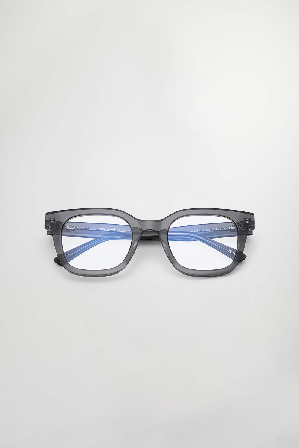 Bisou - Ozzy Clear Ash Læsebrille