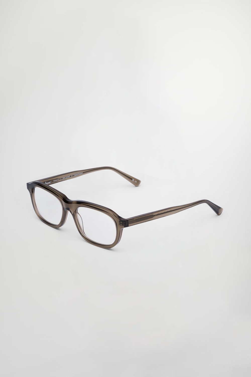 Bisou - Travis Clear Olive Læsebrille