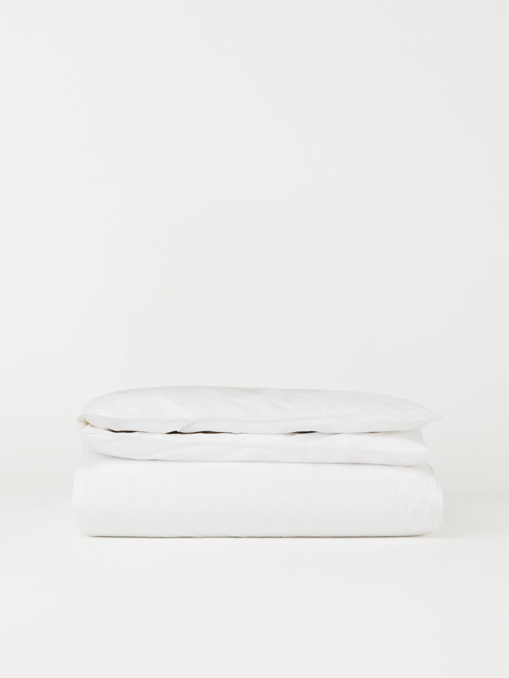 Percale Duvet Cover - Bright White