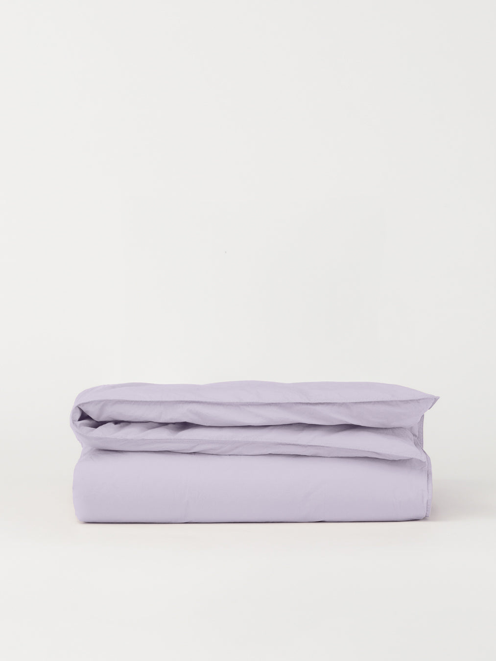 Percale Duvet Cover - Lavender Mist