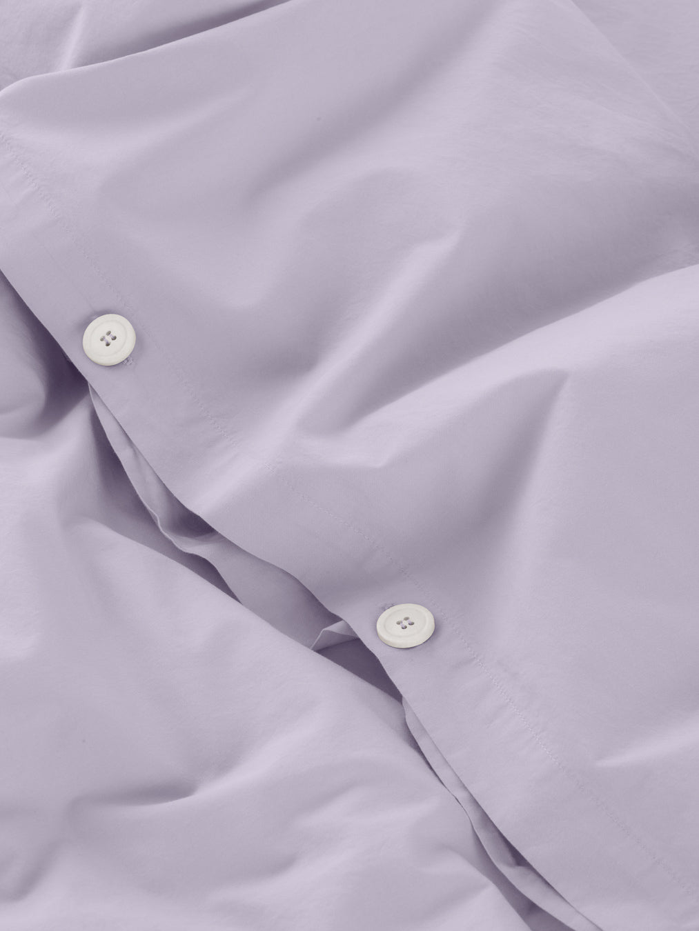 Percale Duvet Cover - Lavender Mist