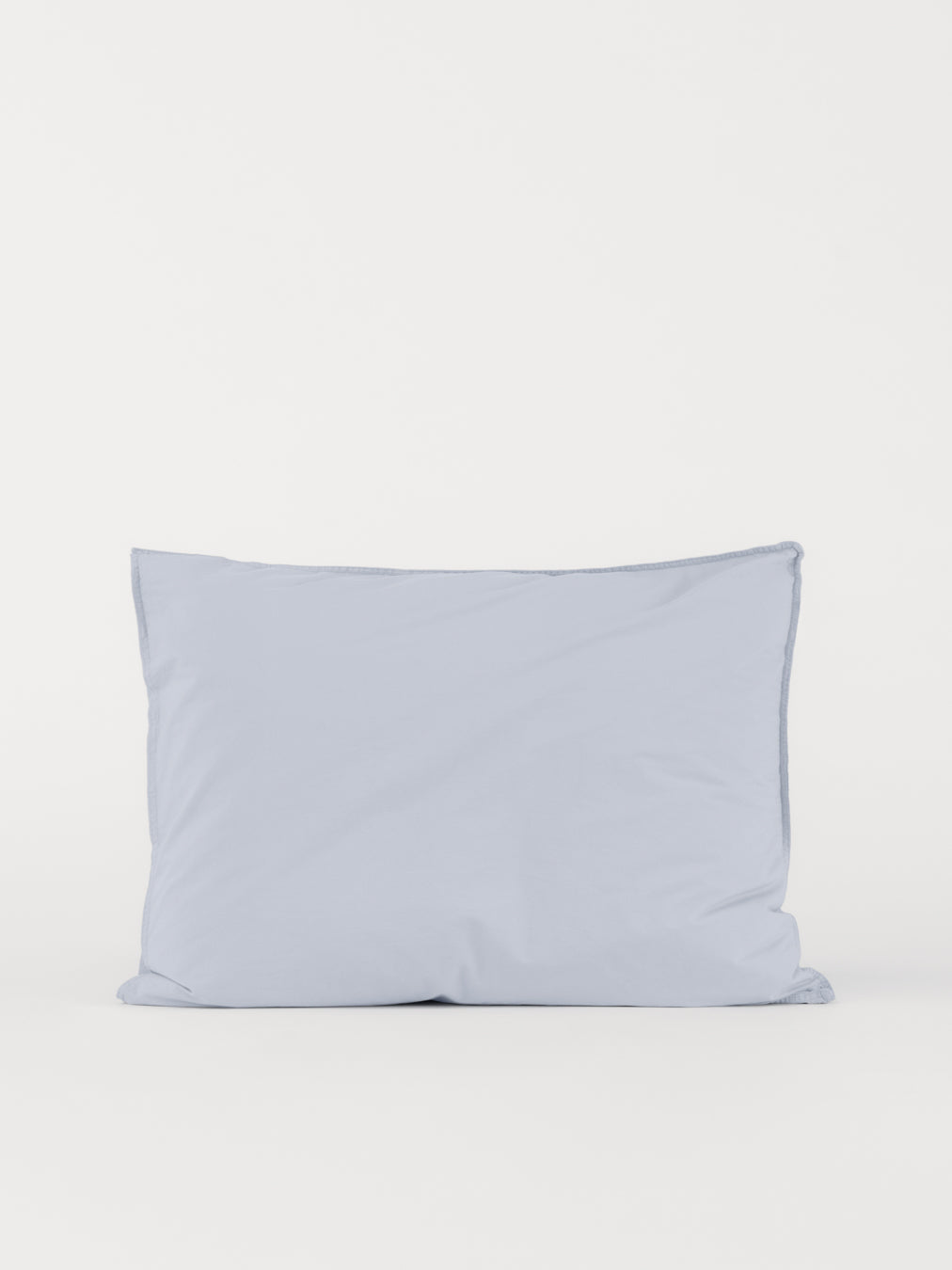 Percale Pillow Case - Arctic Blue