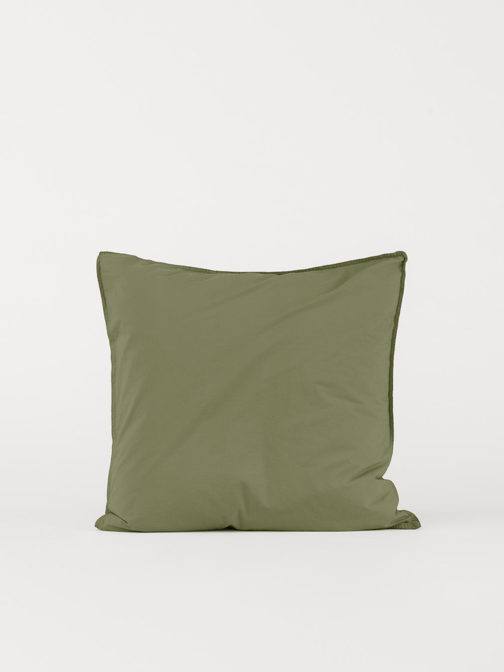 Percale Pillow Case - Olive