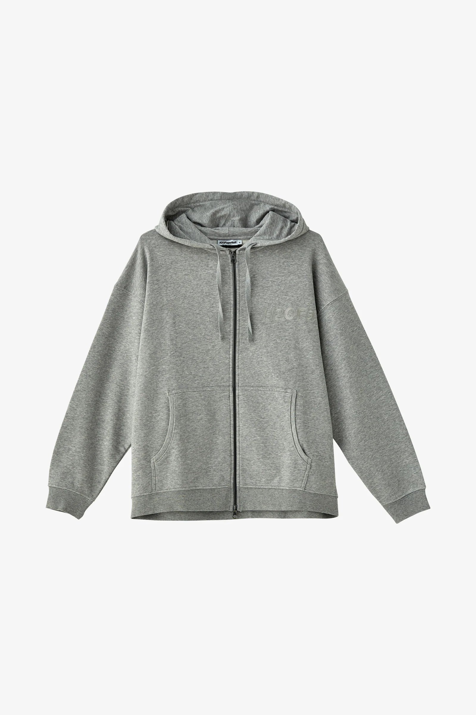 H2O Fagerholt - Cream Doctor Hoodie - Grey Melange