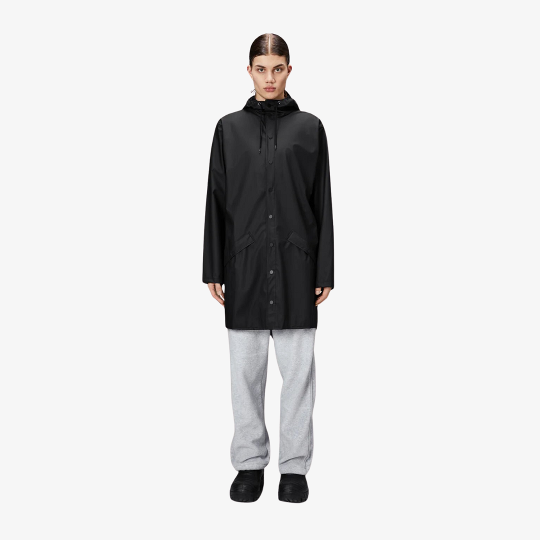 Rains - Longjacket - Sort