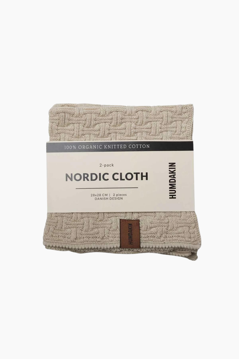 Humdakin - Nordic Cloth 2-pack - Light Stone