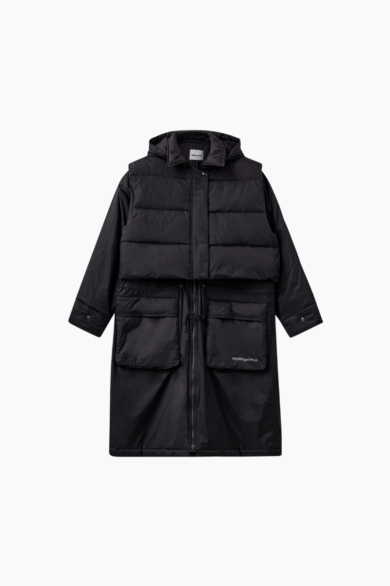 H2O Fagerholt - Warm Rain Jacket - Black