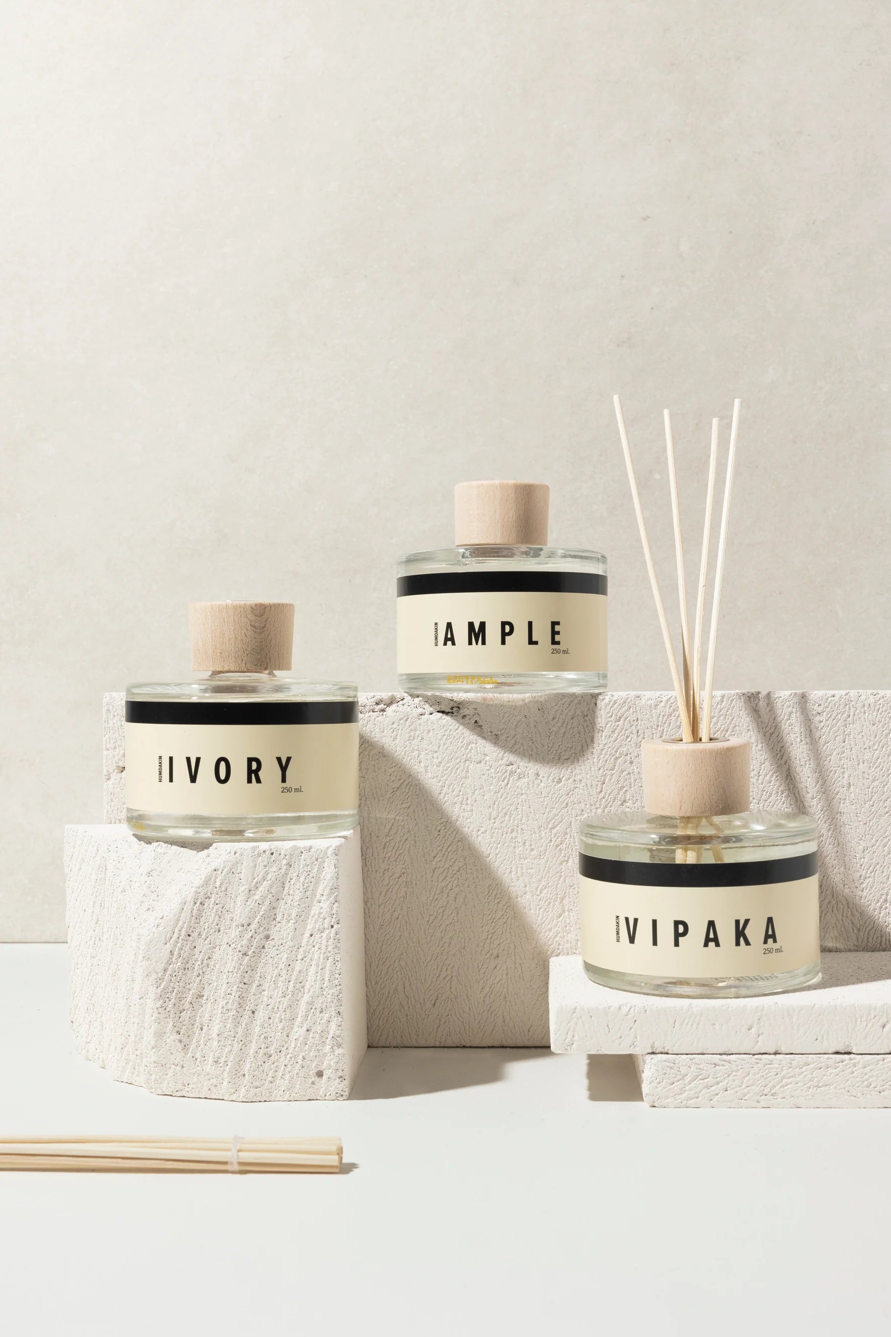 Humdakin - Fragrance sticks Ivory - 250 ml.