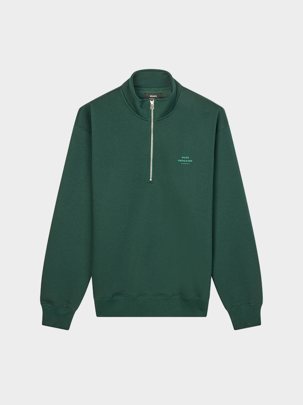 Standard Half Zip Logo Sweat