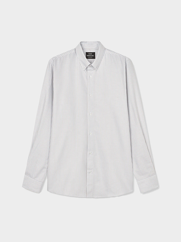 Cotton Oxford Sune Stripe Shirt BD