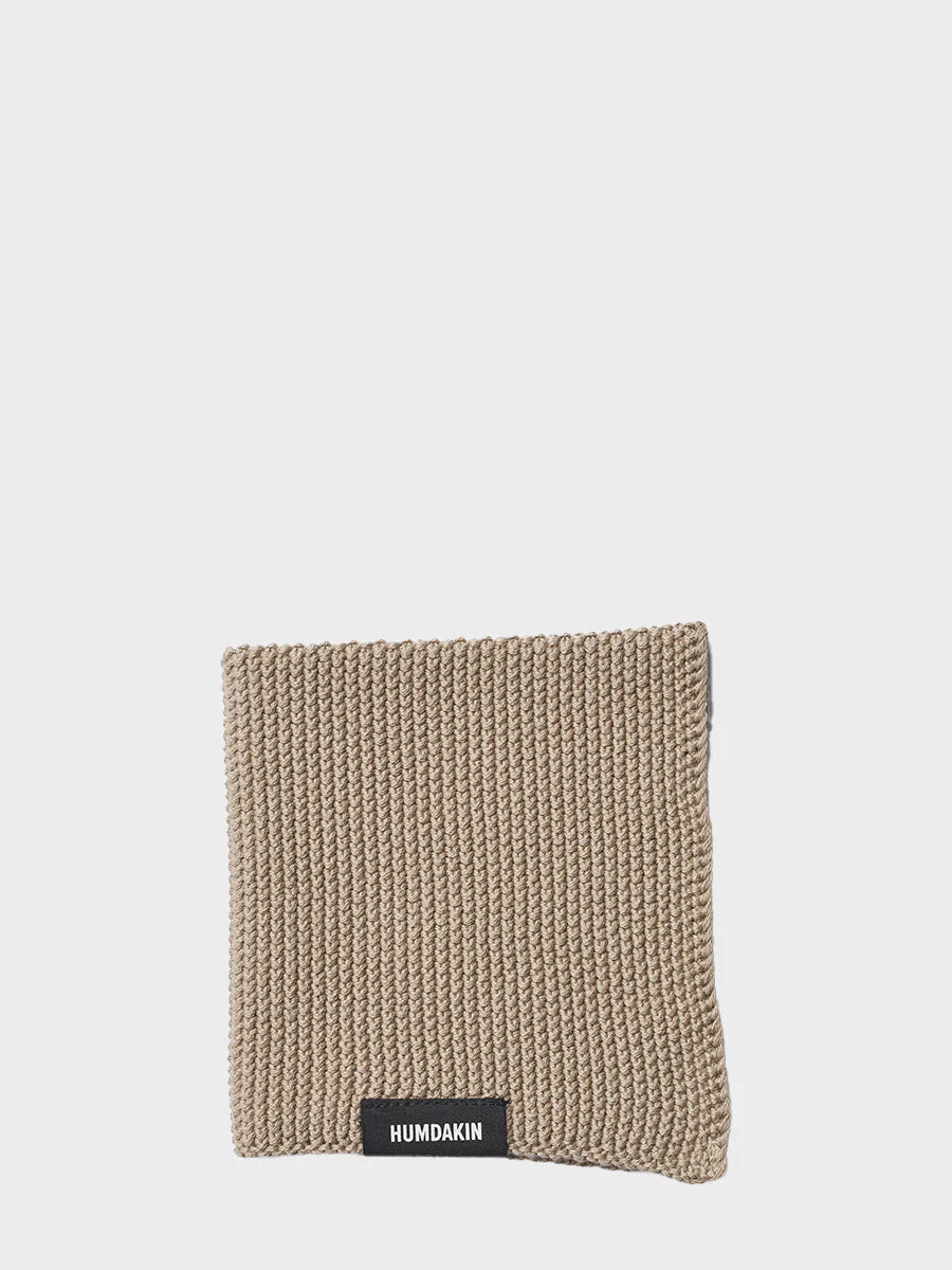 Humdakin - Knitted Dishcloth - Oak