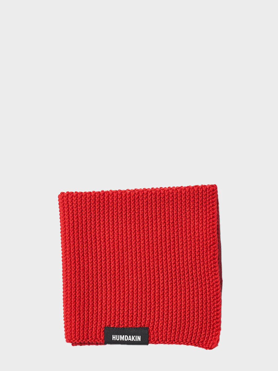 Humdakin - Knitted Dishcloth - Rushing Red