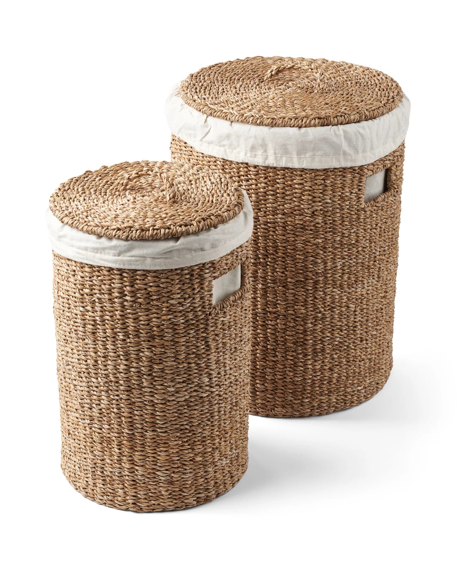 Laundry Hamper Set - Organic Cotton Lining