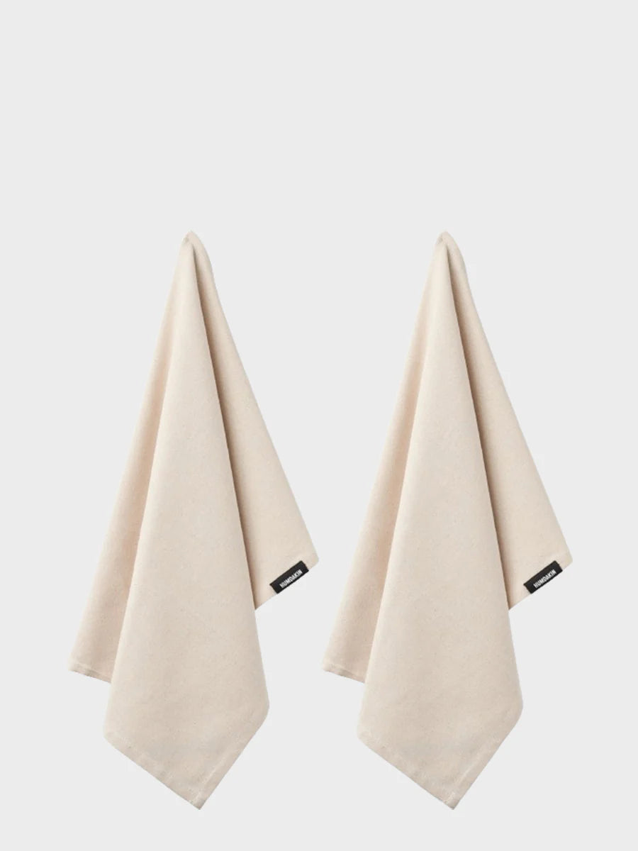 Humdakin - Organic Tea Towel - 2 pack - Undyed