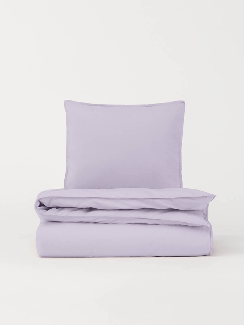 Percale Duvet Cover - Lavender Mist