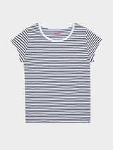 Fine Jersey Stripe Teasy Tee FAV